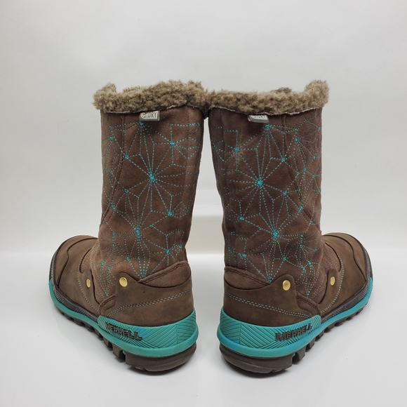 Merrell Silversun Waterproof Leather Winter Boots - Picture 4 of 7